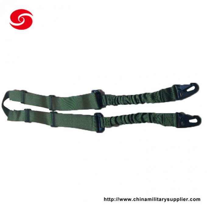 Tactical Hunting Two Point Adjustable Leather Rifle Gun Sling Army Shotgun Carrier