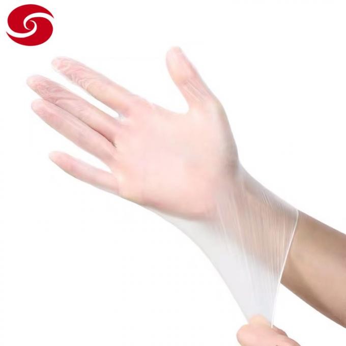 Disposable Clear Safety Medical PVC Vinyl Examination Gloves