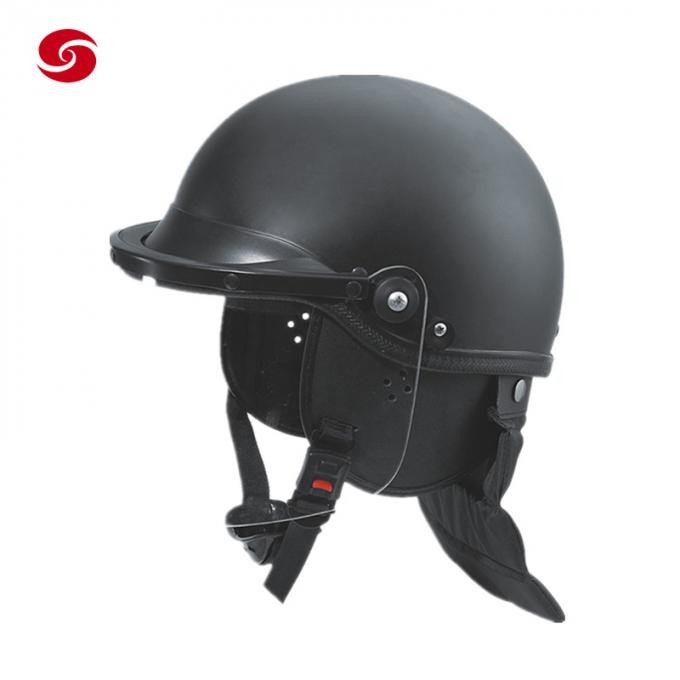 Army Police Military Security Tactical Safety Anti Riot Helmet with Visor