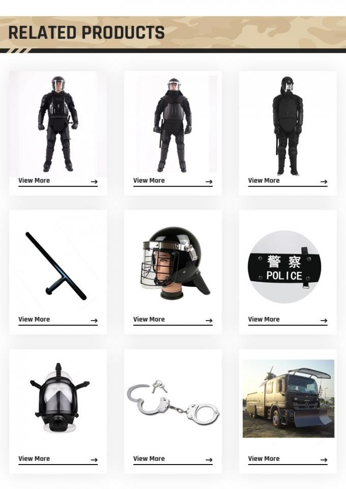 Army Police Military Security Tactical Safety Anti Riot Helmet with Visor
