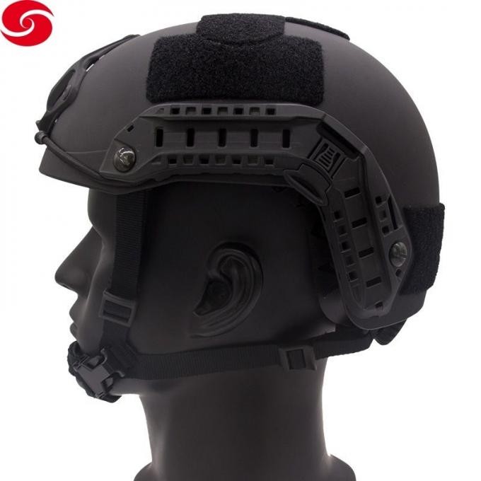 Custom Ballistic Helmet Nij Iiia 3A Pasgt Visor Police and Military Equipment Army Tactical Ballistic Bullet Proof Helmet