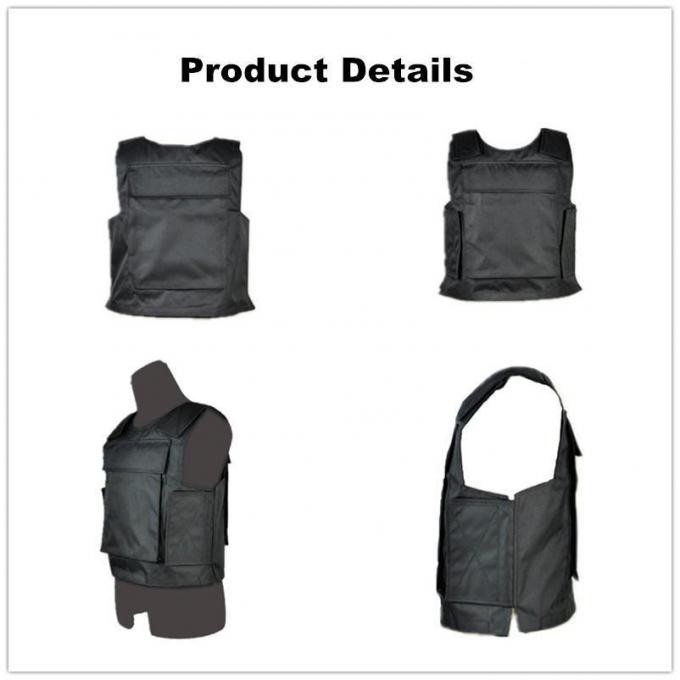 Black Us Nij Standard Level Iiia Army Bullet Proof Vest