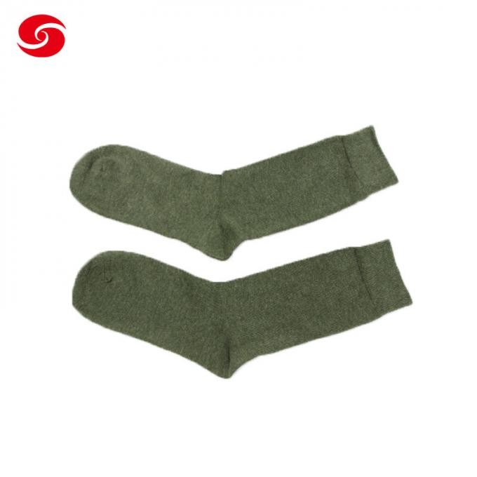 Comfortable Customized Army Green Breathable Military Outdoor Army Police Men Sock