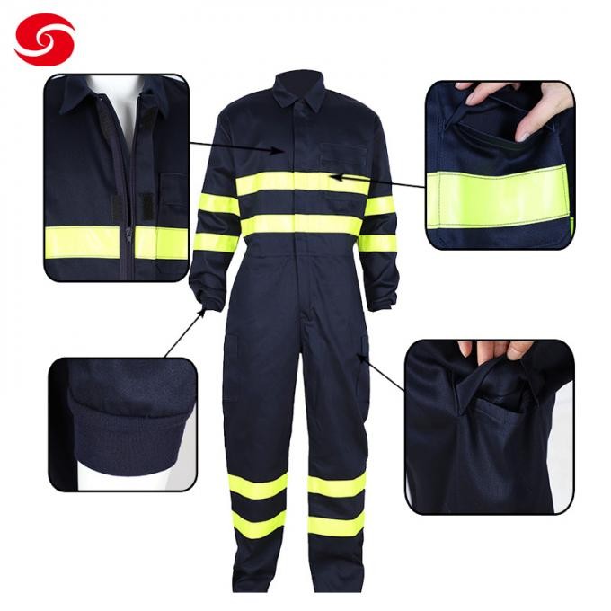 Worker Pure Cotton Flame Retardant Suit for   Industry
