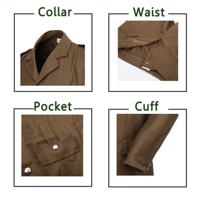 High Quality Polyester and Viscose Military Officer Tunic Suit