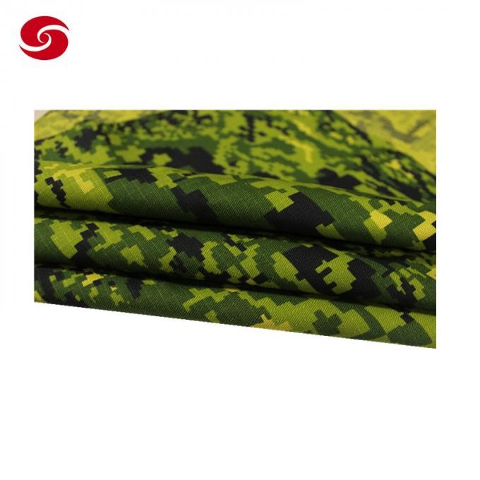 Customized Design Army Cotton Polyester Camouflage Uniform Fabric for Malaysia