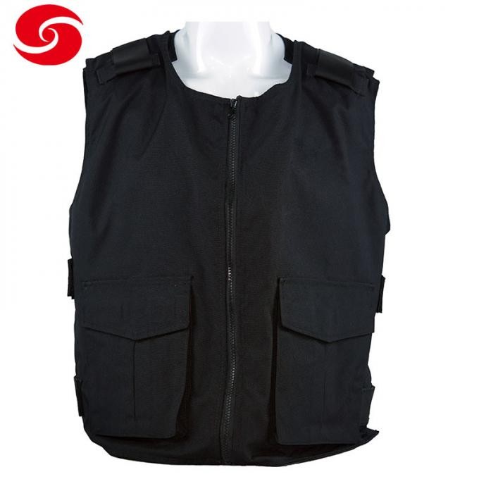 Winter Black PE Police Nij Level Bulletproof Vest for Man