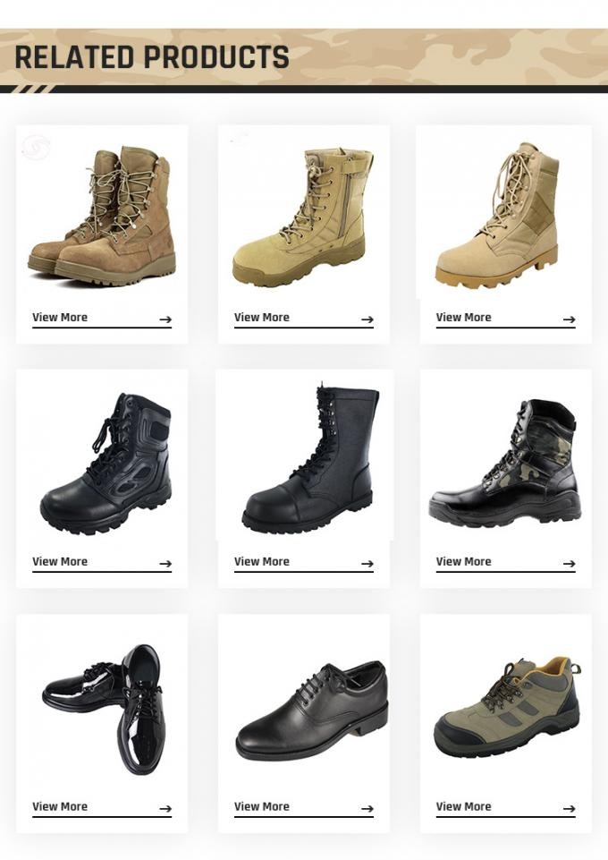 Desert Tan Army Combat Military Boots