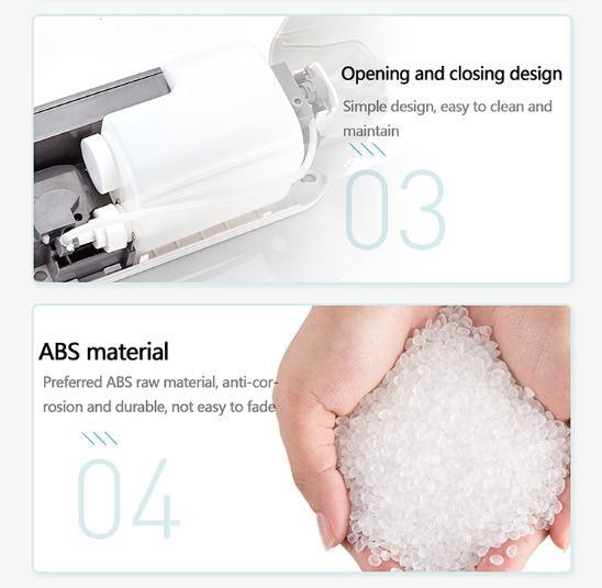 Soap Dispenser Hand Sanitizer Dispenser Temperature Measurement Foam Bottle Standing Digital Automatic