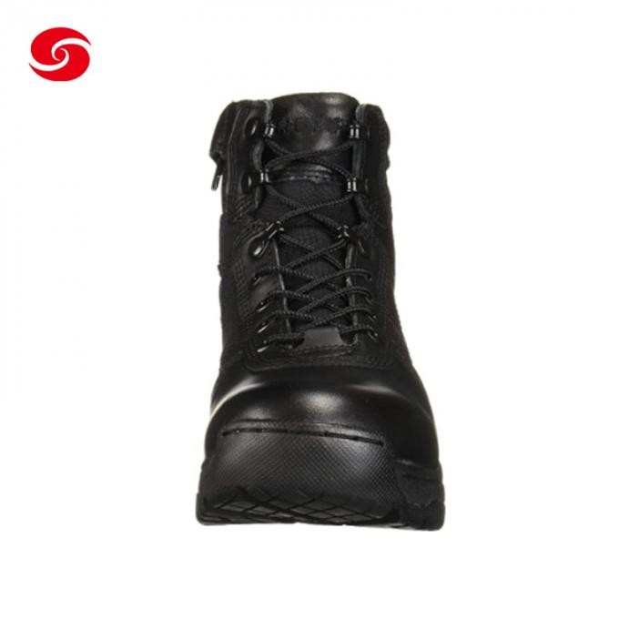 Wholesale Custom Ankle Boot Waterproof Leather Tactical Military Combat Army Boots for Men