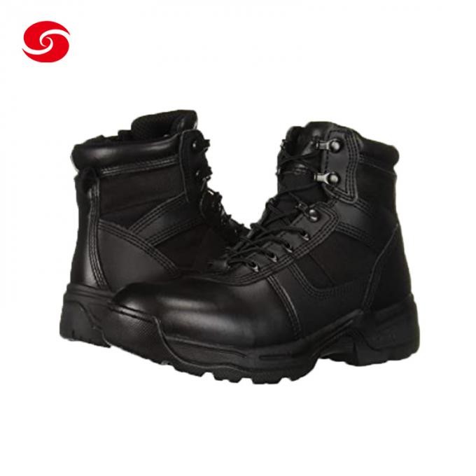 Wholesale Custom Ankle Boot Waterproof Leather Tactical Military Combat Army Boots for Men