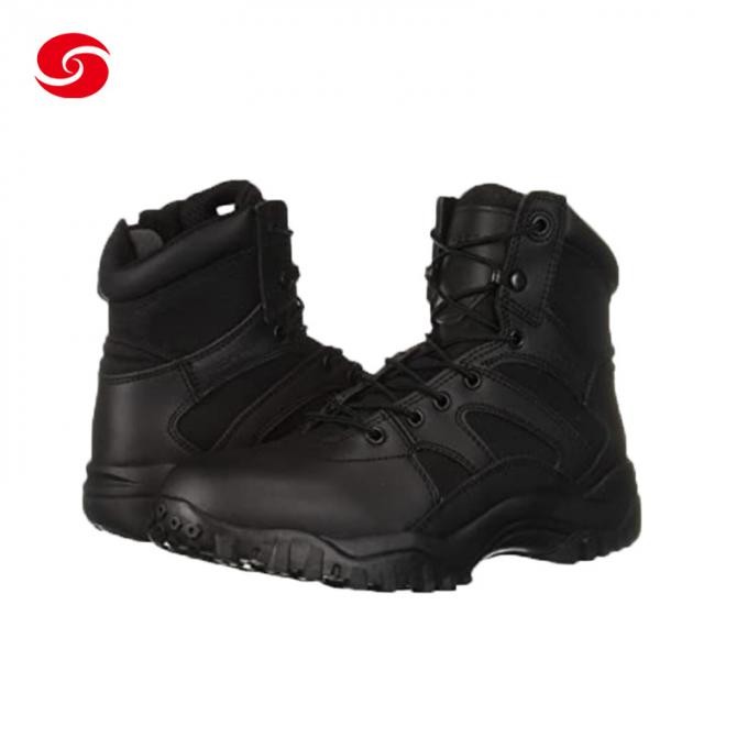 Casual Military Camping Training Tactical Boots Waterproof Leather Combat Boots