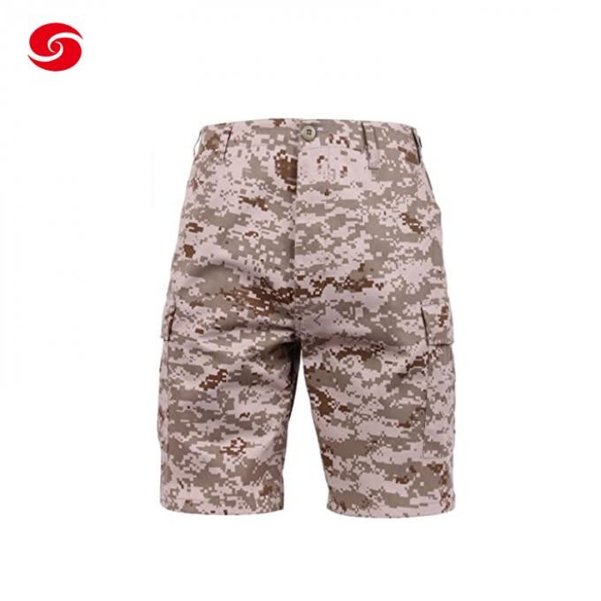 Military Army Daily Tactical Use Camouflage Short Pants with Pocket