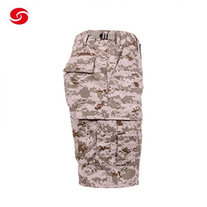 Military Army Daily Tactical Use Camouflage Short Pants with Pocket