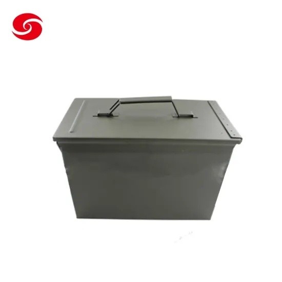 Green Army Standard M2a1 Gd1002 Metal Bullet Storage Tool Aipu Wholesale Waterproof Military Metal Ammo Box
