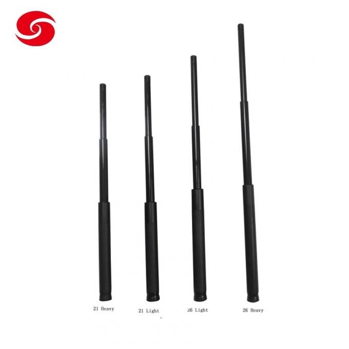 Cxxm Police Auto Lock Push Button Alloy Steel Extendable Baton