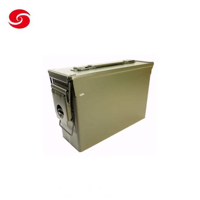 Green Army Standard M2a1 Gd1002 Wholesale Waterproof Military Aluminum Bullet Storage Tool Can
