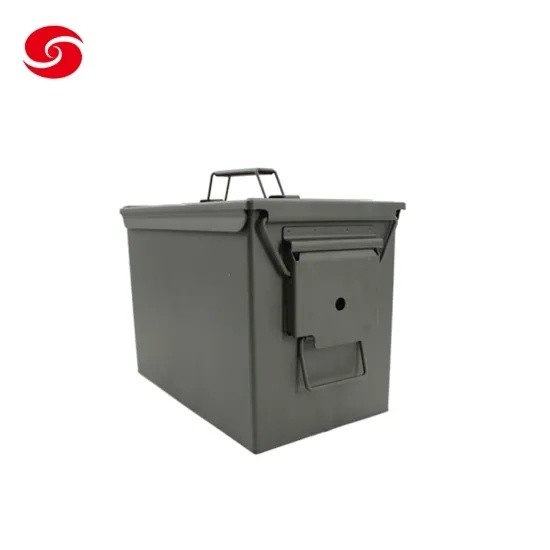 Green Army Standard M2a1 Gd1002 Wholesale Waterproof Military Aluminum Bullet Storage Tool Can