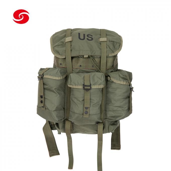 Army Tactical Nylon Polyester Alice Bag with Aluminum Frame