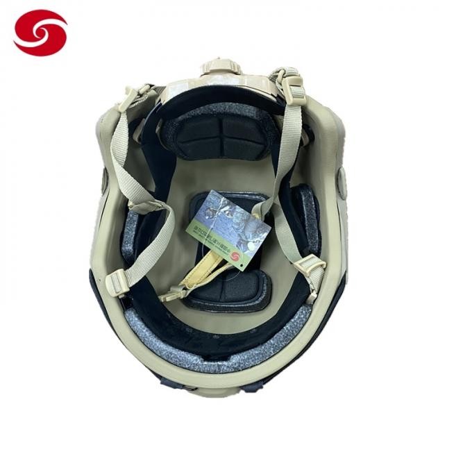 Ballistic Helmet Nij Iiia High Cut Fast Bulletproof Helmet Sand Color