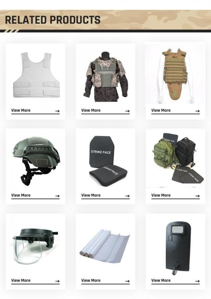 White Lab Pass Test Nij0101.06 Iiia Level High Quality Fast Ballistic Helmet