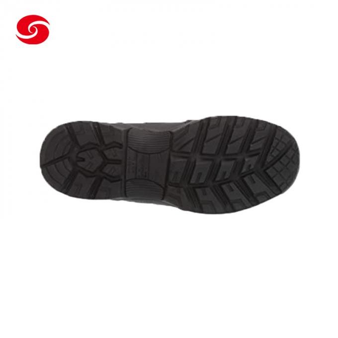 High Quality Fashion Custom Black Police Snake Proof Waterproof Military Boots Tactical with Zipper