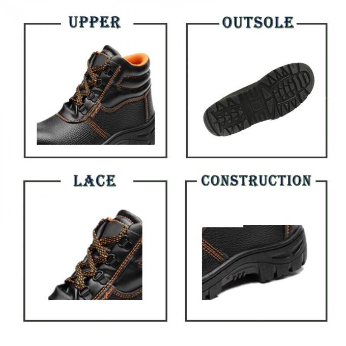 Customized Steel Plate Penetration Resistance Safety Shoes