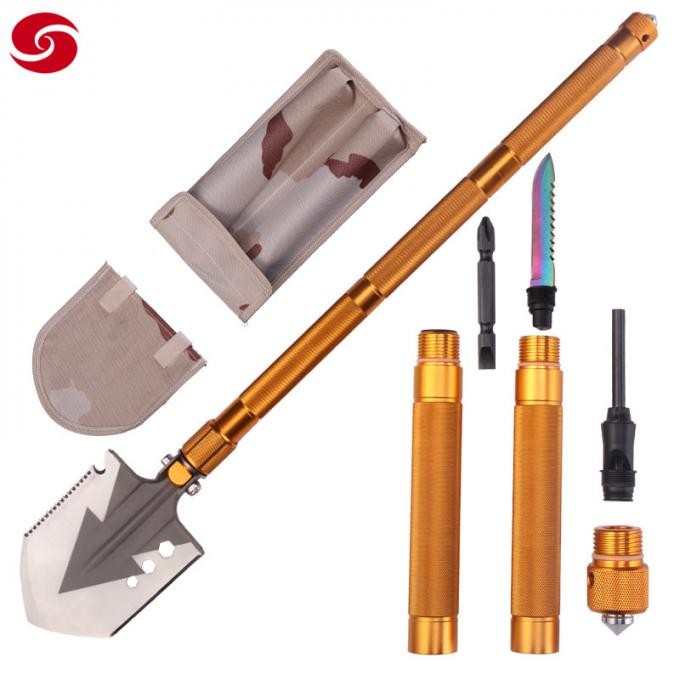 Outdoor Multi-Function Military Portable Foldable Camping Shovel Spade Set