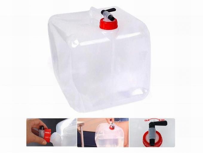   5L/10L/20 L LDPE Food Level Camping Folding Plastic Relief Military Water Jerry Can for Army
