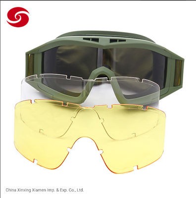 Safety Glasses/ Protective Glasses/ Bulletproof Goggles/ Ballistic Goggles/ Motorcycling Goggles/Anti Dust Anti-Terrorism Army Military Shooting Goggles