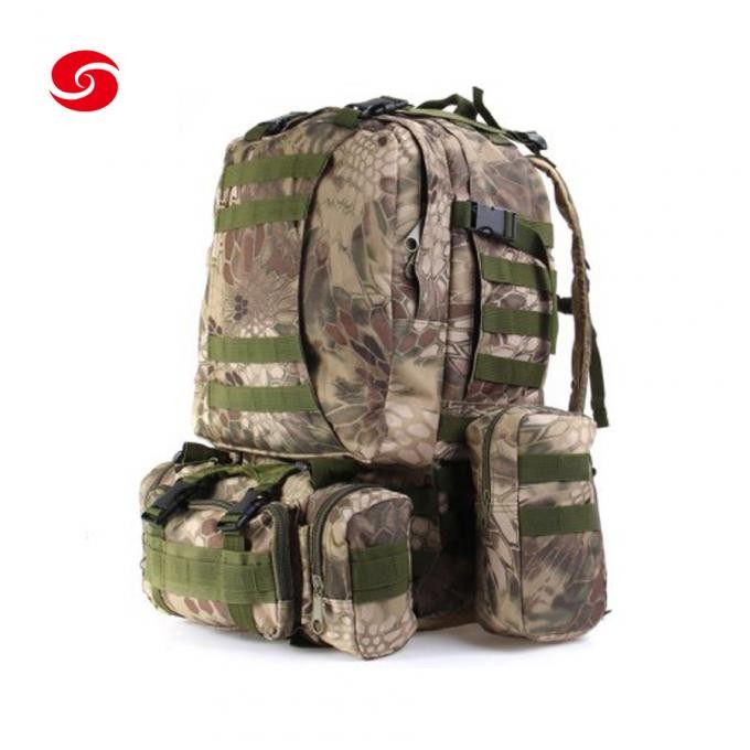 Army Standard Large Size Outdoor Military Multifunctional Camouflage Army Police Tactical Backpack