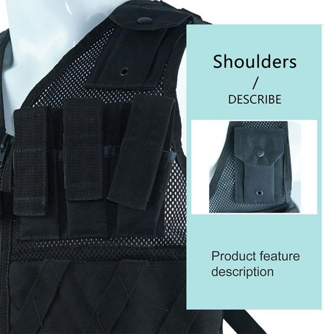 Tactical Police Bulletproof Vest Military Protective Equipment for Man
