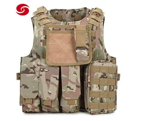 Outdoor Military Tactical Vest Multicam Cp Camouflage Military Molle Tactical