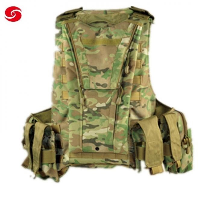 Best Seller High Quality Bulletproof Windproof Military Army Police Camouflage Plate Carrier/PE Kevlar Steel Aluminum Army Police Camo Plate Carrier Vest