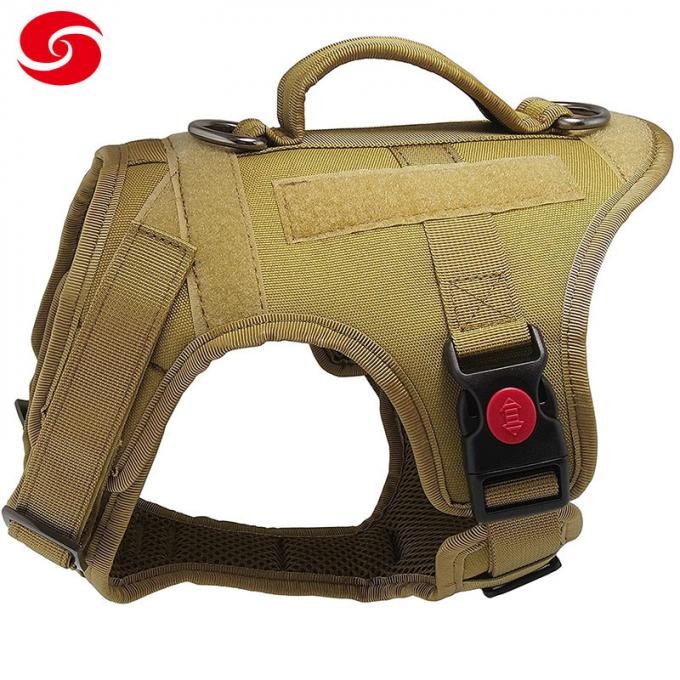 Tactical Police Training Molle Dog Clothes Cambot Dog Vest Outdoor Hunting