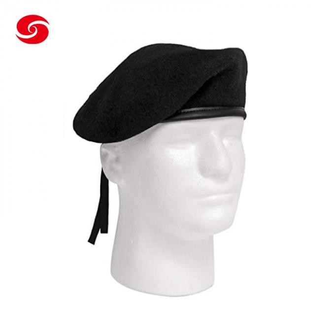 Wholesale 100 % Wool Men Custom Army Military Winter Beret