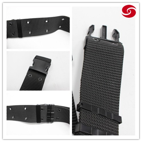 Army Duty Fabric Webbing Quick Release Buckle Combat Equipment Durable Training Belt