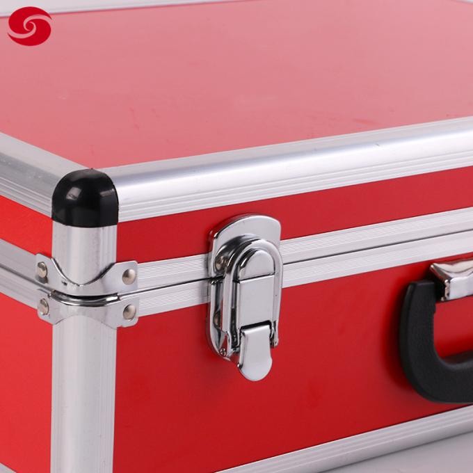 Red Aluminum Tool Cases/Box for Fire Fighters
