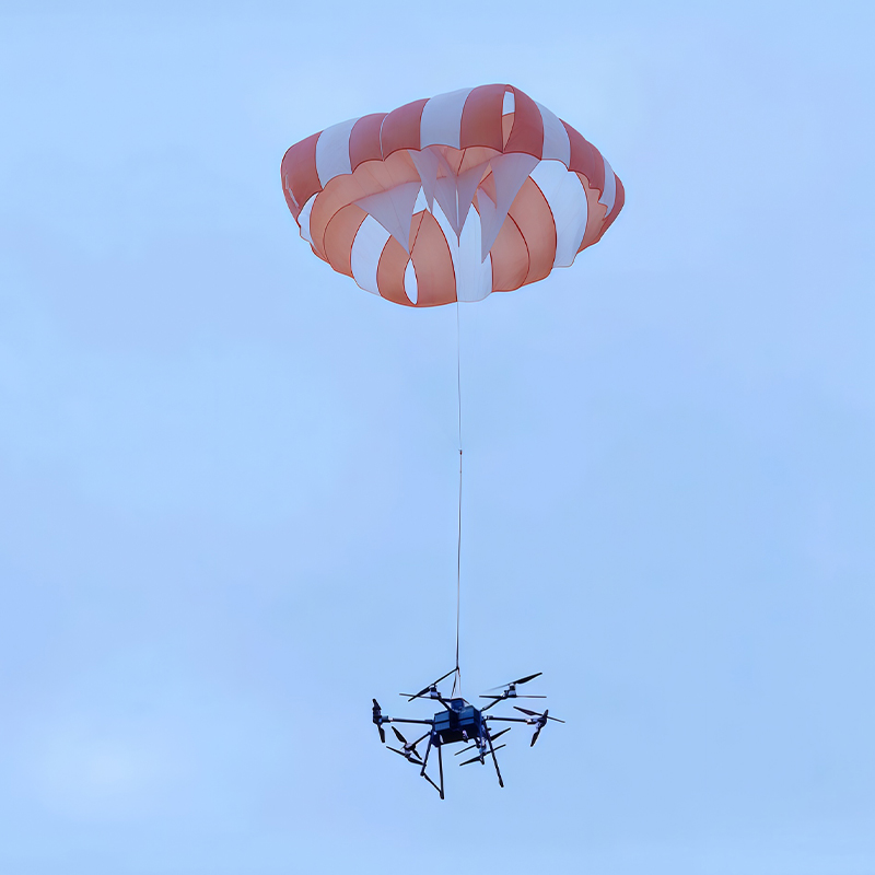 Autonomous drone parachute system