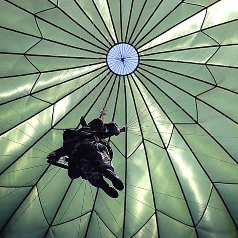 parabolic military parachute