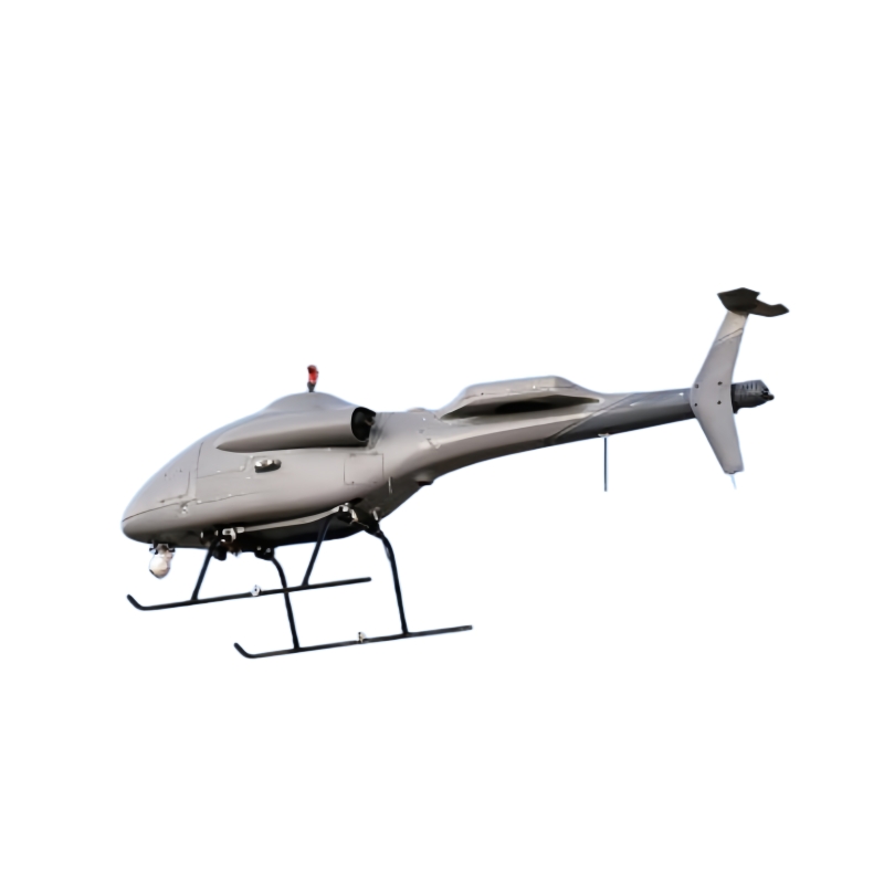 200kg class single rotor unmanned helicopter with tail rotor 50kg payload maritime patrol