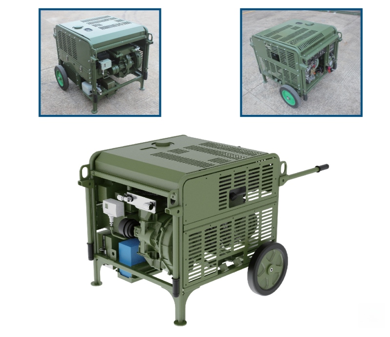 Integrated Generator Compressor
